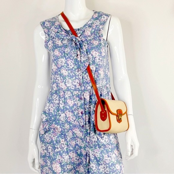 Vintage 80s Laura Ashley Pink Floral Cotton
Sleeveless Jumpsuit - Picture 7 of 15